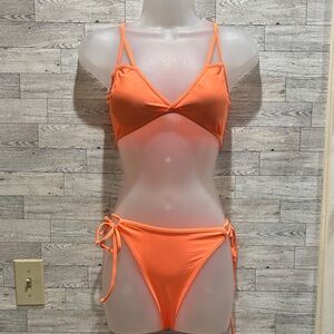 NIKA Bright Orange Bikini Set